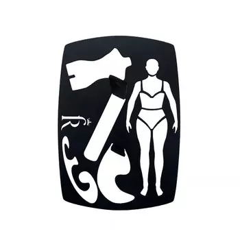 Настольная подставка-трафарет «Рио»