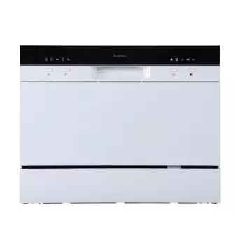 Настольная посудомоечная машина «Бирюса» DWC-506/5 W, 6 комплектов, 5 программ, белая