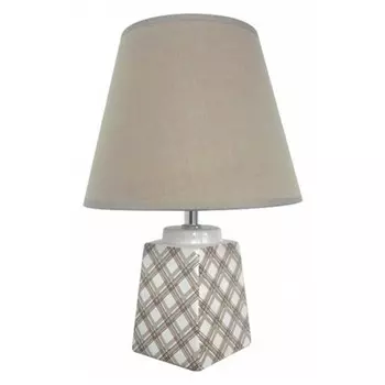 Настольный светильник 1х60Вт E27, размер 20x20x30 см