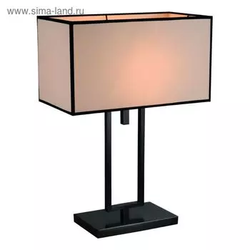 Настольный светильник 5933/01 TL-1 Porta 1x40W E27, чёрный 24x45x63 см
