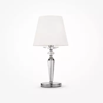 Светильник настольный Maytoni MOD064TL-01N, 1хE27, 60Вт, 30х30х59 см, цвет никель