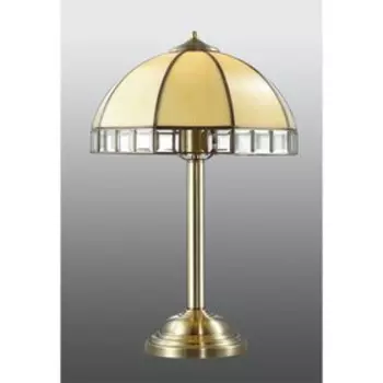 Настольный светильник CL440811 «Шербург-1», 5x60W E14, бежевый/прозрачный 47x47x42 см