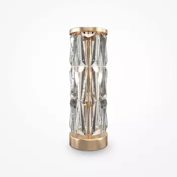 Светильник настольный Maytoni MOD043TL-02G, 2хE14, 60Вт, 20х20х58 см, цвет золото