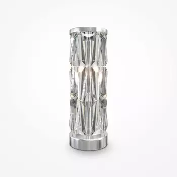 Светильник настольный Maytoni MOD043TL-02CH, 2хE14, 60Вт, 20х20х58 см, цвет хром