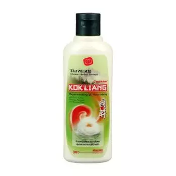 Натуральный кондиционер Kokliang бессульфатный, травяной, против перхоти, 200 мл