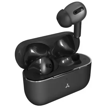 Наушники Accesstyle Indigo II TWS, вакуумные, беспроводная зарядка, до 4 часов, черные
