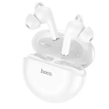 Наушники беспроводные Hoco ES60, вакуумные, TWS, BT 5.1, 35/300 мАч, белые
