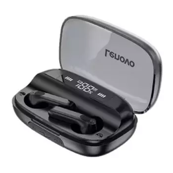 Наушники беспроводные Lenovo QT81, TWS, вкладыши, микрофон, сенсор, 40/1200 мАч, черные