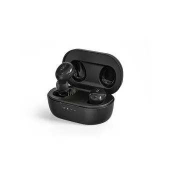 Наушники FiiO FW1, TWS, вакуумные, микрофон, ВТ 5.0, 420 мАч, чёрные