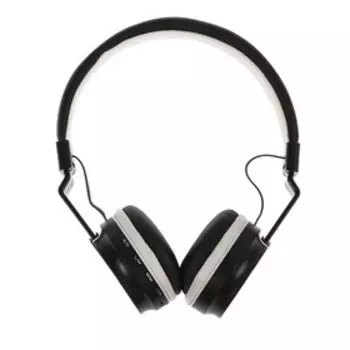 Наушники LuazON HQ-3, беспроводные, складные, микрофон, microSD, черно-белые