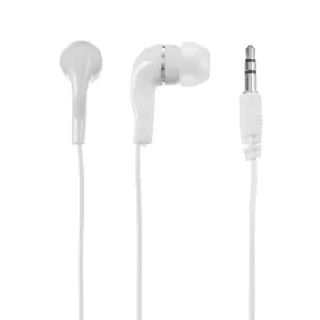 Наушники Luazon W-22, проводные, вакуумные, Jack 3.5 мм, кабель 97 см, белые