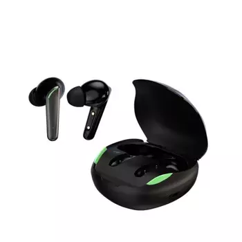 Наушники Maxvi MHF-107BT, вакуумные, игровые, сенсорное управление, 30/300 мАч, черные