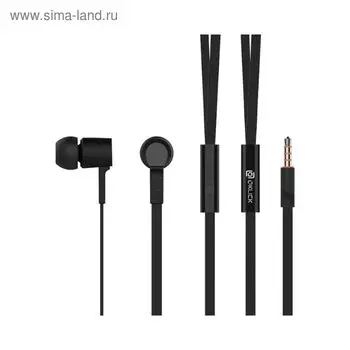 Наушники Oklick HP-S-220, вкладыши, в ушной раковине, провод 1.2 м, черные