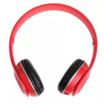 Наушники Perfeo SHARP PF_C3922, накладные, складные, 40мм, 100дБ, 32Ом, 3.5мм, 1.2м, красные