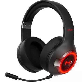 Наушники с микрофоном Edifier G4 S черный 1.3м мониторные BT оголовье