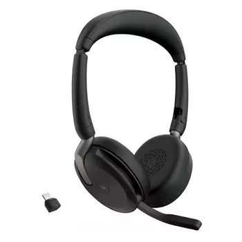 Наушники с микрофоном Jabra Evolve2 65 Flex черный накладные BT оголовье (26699-999-999)