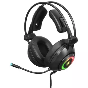 Наушники с микрофоном Оклик HS-L830G ASYLUM черный 2.1м мониторные оголовье (1460163)