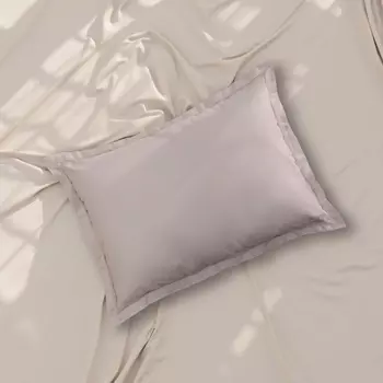 Наволочка 300ТС SL Home Steel 5070+3 см, сатин, 100% хлопок