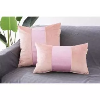 Наволочка «Амели», размер 30х50 см, цвет пудровый