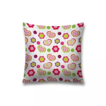 Наволочка декоративная «Аппликация», на молнии, размер 45х45 см