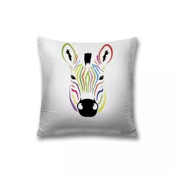 Наволочка декоративная «Краски зебры», на молнии, размер 45х45 см