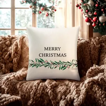 Наволочка декоративная «Этель. Merry Christmas» 4040(±4) см, 100% хлопок