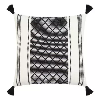 Наволочка декоративная «Этель», сканди, 4545 см чёрный