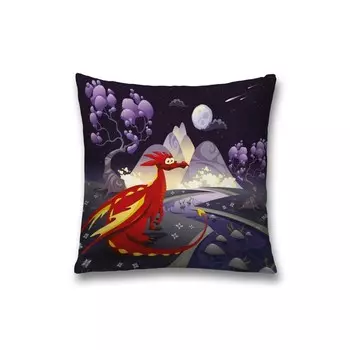 Наволочка декоративная «Драконий уют», на молнии, размер 45х45 см