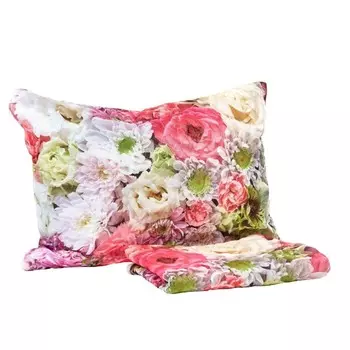 Наволочка декоративная «Летнее сочетание», размер, 50x70 см, стеганая