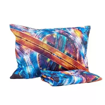 Наволочка декоративная «Пересечение», размер, 50x70 см, стеганая