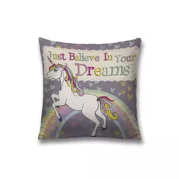 Наволочка декоративная «Поверь в свою мечту», на молнии, размер 45х45 см