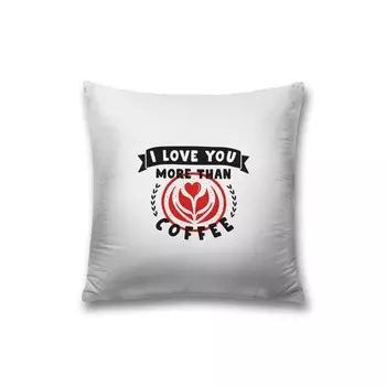 Наволочка декоративная «Я люблю тебя», на молнии, размер 45х45 см