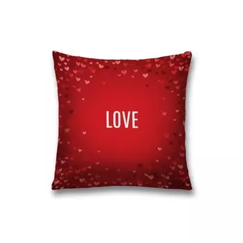Наволочка декоративная «Любовь», на молнии, размер 45х45 см