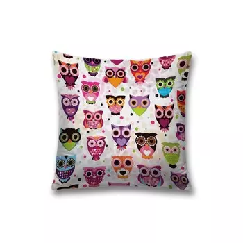 Наволочка декоративная «Мудрое веселье», на молнии, размер 45х45 см