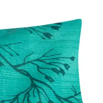 Наволочка Экономь и Я 50х70 «Ботаника» цвет мятный, 120 гр/м2,100%хлопок,бязь