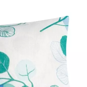 Наволочка Экономь и Я 50х70 «Эвкалипт» цвет синий 100гр/м2,100%хлопок, бязь