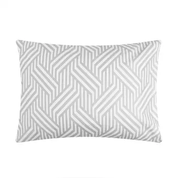 Наволочка Экономь и Я "Бесконечность" цвет серый, 50х70 см 100% хлопок, бязь, 120 гр/м2