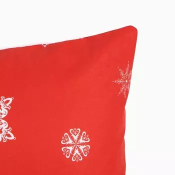 Наволочка Этель 50*70 "Снежинки" 100%хлопок, бязь, 125 гр/м2