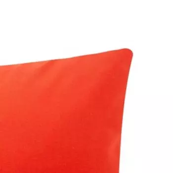 Наволочка Этель 50х70 см, цвет красный, поплин, 125 г/м²