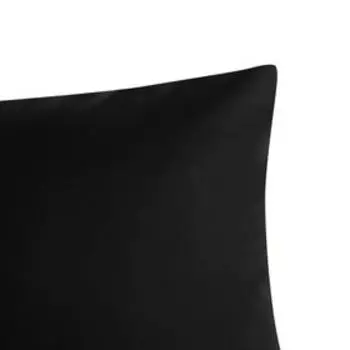 Наволочка Этель 70*70 см, цв.черный, 100% хлопок, мако-сатин, 125 г/м²