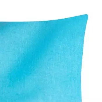 Наволочка Этель 70*70 см цв.голубой, 100% хлопок, поплин, 125 г/м²