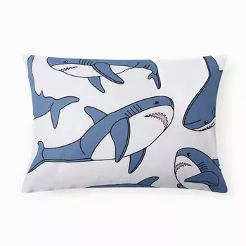 Наволочка "Этель" Funny shark , 50*70 см, 100% хлопок, бязь