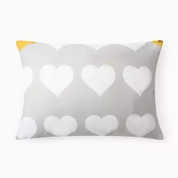 Наволочка Этель Heart 50*70 ± 3 см, 100% хлопок, бязь 125 г/м