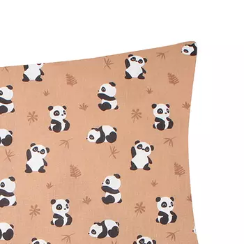 Наволочка Этель Lazy panda 50х70 см, 100% хлопок, бязь