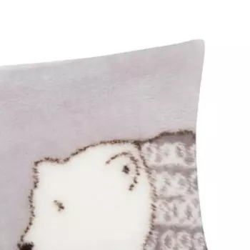 Наволочка декоративная «Этель» Медведь, размер 40х40 см, 100% п/э