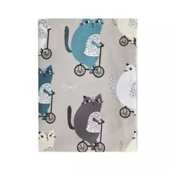 Наволочка к подушке для беременных U-образная «Велосипедисты», размер 340х35 см