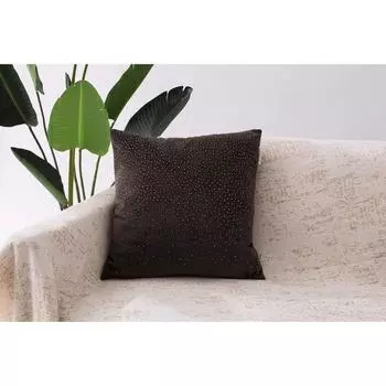 Наволочка «Кристал», размер 30х50 см, цвет антрацит