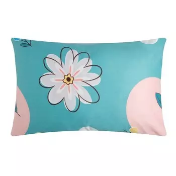 Наволочка LoveLife "Цветы" 50*70см, 100% хлопок, сатин, 125г/м²