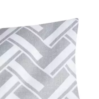 Наволочка LoveLife "Серая геометрия", 50*70см, 100%хлопок, сатин, 125г/м²
