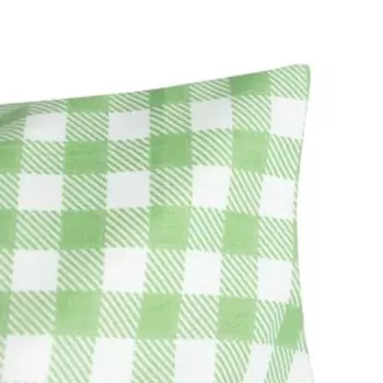Наволочка LoveLife "Зеленая клетка" 50*70 см, 125 г/м2, сатин, 100 % хлопок